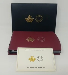 2015 Royal Canadian Mint Specimen Set Of Canadian Coinage (6 Coins) #3138 - Picture 1 of 11