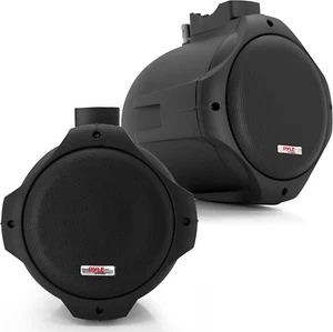 6.5 Inch Dual Marine Speakers-2 Way IP44 Waterproof, Weather Resistant Outdoor A - Picture 1 of 12