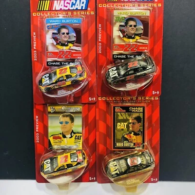 Racing Champions Collectors Series Ward Burton #22 CAT (lot of 4) - Image 1 of 4