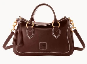 Dooney & Bourke Florentine Medium Umhängetasche Chestnut Orig Verpackung - Bild 1 von 24