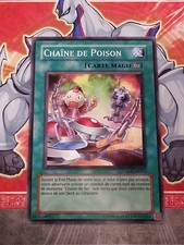 Card yu gi oh chain of poison wcsc-fr053 x 3