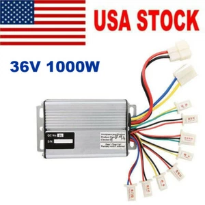 E-Bike 36/48V 1000W Brushed Motor Speed Controller For Electric Scooter USA SDE - Picture 1 of 10