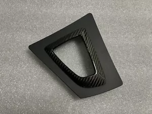OEM BMW 12-18 F30 F32 F34 F36 CENTER CONSOLE SHIFTER TRIM CARBON 9258318 #44 - Foto 1 di 2