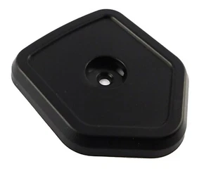 Car Truck Grill Badge Holder Shield style Black grille mount emblem 2.6"x3.1" - Imagen 1 de 11