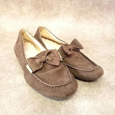 Mocasines sin cordones Cushion Walk by Avon para mujer talla 9 marrón Foto 1 de 4