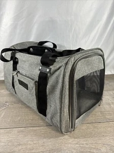 Sherpa Element Pet, Cat, Dog Carrier, Grey, Medium Airline Approved 15x10” Used - Picture 1 of 12