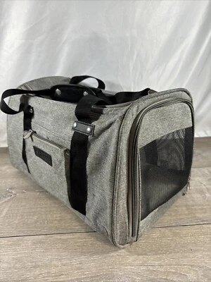 Sherpa Element Pet, Cat, Dog Carrier, Grey, Medium Airline Approved 15x10” Used - Image 1 of 4