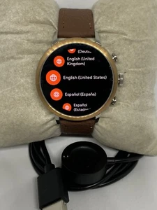 Fossil Gen 4 Authentic Digital Dial Smart Watch Custom Band FTW6016 ZA752 - Bild 1 von 12