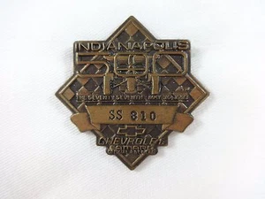1993 Indianapolis500 SS810 Bronze Pit Badge E. Fittipaldi Marlboro Team Penske - Picture 1 of 9