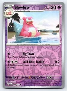 Slowbro 080/165 Reverse Holo Scarlet & Violet 151 Pokemon Card - NM Near Mint - Picture 1 of 2