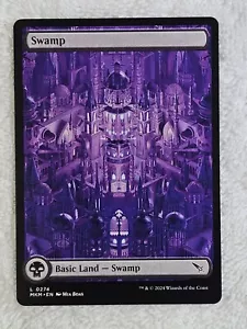 MTG Swamp #274 Full Art Murders at Karlov Manor Magic Card Land NM - Picture 1 of 6