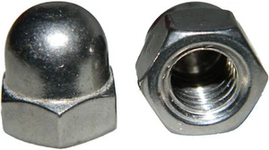 Acorn Hex Cap Nut Stainless Steel 6-32 Qty 25 - Picture 1 of 1