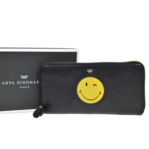 anya hindmarch smiley wallet