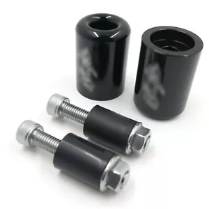 Barra de peso extremo goma negra para 87-12 Kawasaki Ninja 250R EX250/06-12 650R EX650 - Imagen 1 de 6