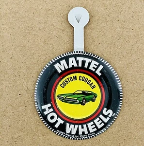 Pin de metal personalizado Cougar Botton Hot Wheels Redline 1967 HK Ford - Imagen 1 de 2