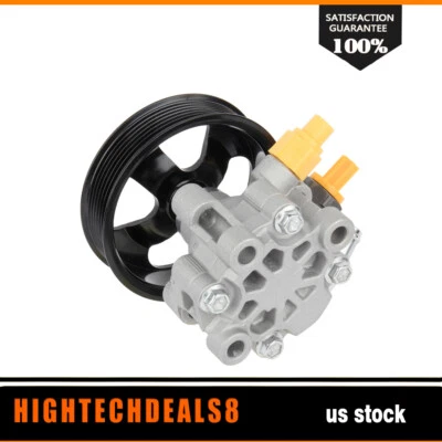 For Toyota RAV4 2.4L DOHC 2001-2005 Power Steering Pump w/ Pulley High Quality - Image 1 of 4
