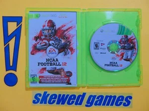 NCAA Football 12 - cib - XBox 360 Microsoft - Picture 1 of 2