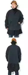 Giacca uomo FRED PERRY DOPPIO STRATO parka coda di pesce casual cappotto top M-L-XL - Foto 1 di 24