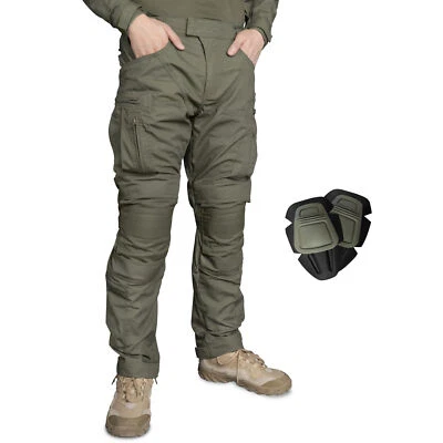IDOGEAR Combat UFS Pants Tactical Pants w/ Knee Pads Gear Trousers Hunting Army - Image 1 of 4