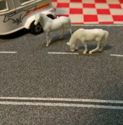 Matchbox Lesney Superfast No43 Repro Horses, $9  for 2. (Trailer not included) - image 1 of 3