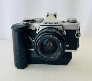 Olympus OM-1 35mm SLR Film Camera - Black - Picture 1 of 11