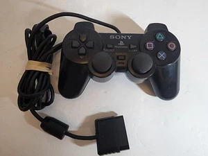 OEM PS2 Sony PlayStation 2 Dualshock 2 Controller SCPH-10010 for Parts or Repair - Picture 1 of 11