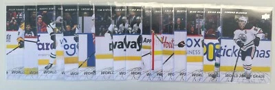 2022-23 UPPER DECK SERIES 2 HOCKEY WORLD JUNIOR GRADS INSERTS - PICK FROM LIST! - Image 1 of 2