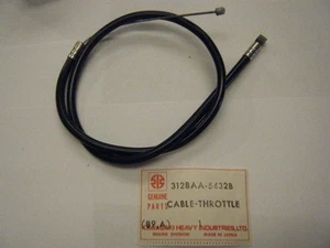 NUOVO CAVO ACCELERATORE KAWASAKI 54012-2072 3128AA-5432B TANAKA 550012 - Foto 1 di 1
