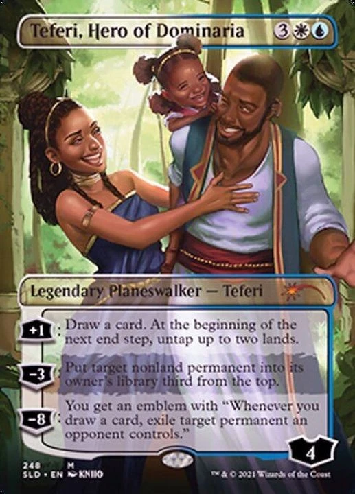 MTG FOIL Teferi, Hero of Dominaria English [SLD] - Image 1 of 1