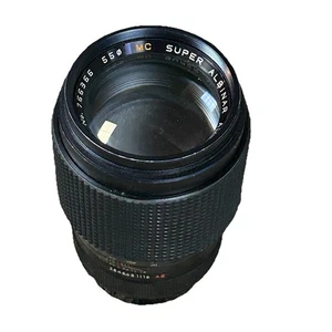 Super Albinar Auto 135mm f/2.8 Telephoto Lens 55mm MC Vintage Japan Pentax K - Picture 1 of 5