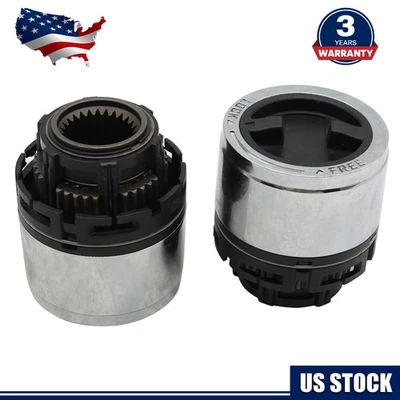 Pair Front Manual Locking Hubs For 1998-2000 Ford Ranger 2001-2008 Mazda Pickup - Image 1 of 4