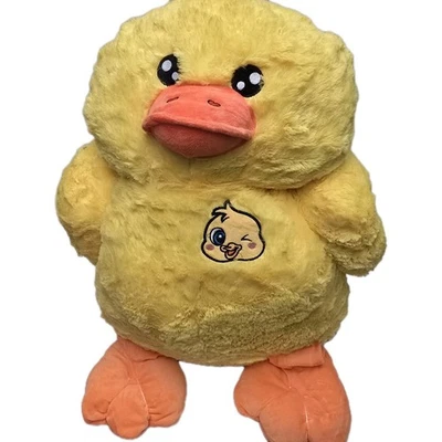 Ikasa Jumbo 70 cm Yellow Plush Duck – Large Soft Cuddly Toy for Kids & Nursery - Image 1 of 4