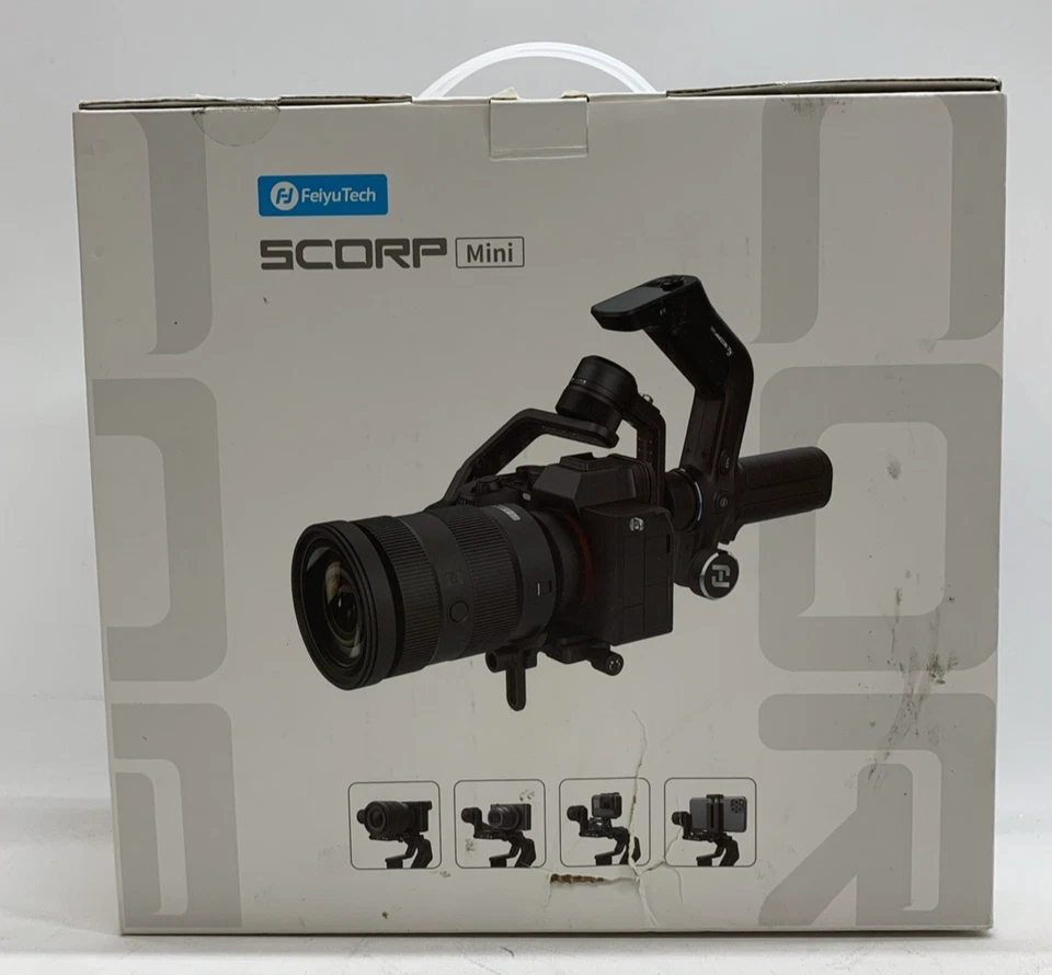 FeiyuTech SCORP MINI Handheld Gimbal for Compact Camera GoPro Mirrorless Camera - Image 1 of 4