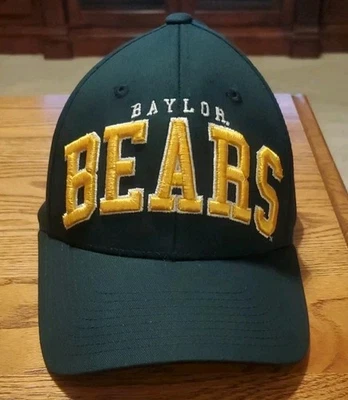 Zephyr Baylor Bears BU Snapback Green & Gold Adjustable Cap Hat - Image 1 of 4