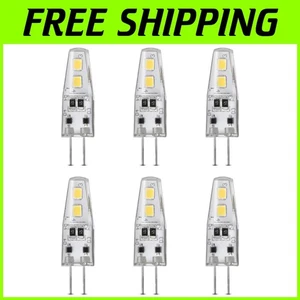 Dimmable G4 LED Bulb 10W Halogen Replacement 6-Pack - Picture 1 of 11