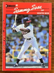 1990 Donruss Sammy Sosa RC #489 - Chicago White Sox - Picture 1 of 2