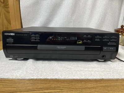 Kenwood Audio Model CD-204 5 CD Changer Compact Disc Player HiFi Stereo - TESTED - Image 1 of 4