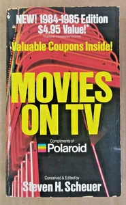 Steven H. Scheuer, Movies On TV 1984-85 Edition, Paperback 1985 - Picture 1 of 7