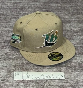 Hat Club Exclusive Tampa Bay Devil Rays Sandstorm Inaugural 1998 Pink Tan 7 3/8 - Picture 1 of 11
