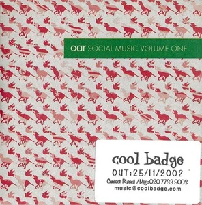 Oar - Social Music Volume One, (CD) - Picture 1 of 1