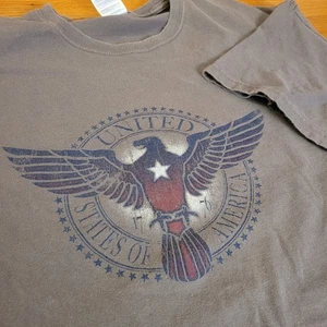 Gildan Estados Unidos de América Talla 2XL Camiseta Gris 1776 EE. UU. Rojo Blanco Azul - Imagen 1 de 7