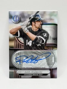 2024 Topps Tribute Paul Konerko Auto /199 Chicago White Sox - Foto 1 di 2