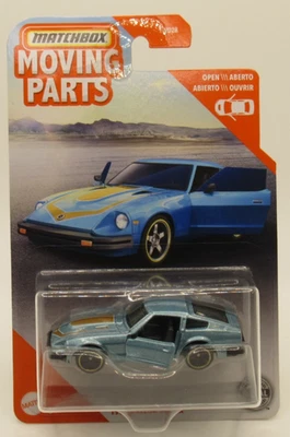Matchbox Moving Parts 1982 Datsun 280 ZX Blue Opening Doors 280ZX - Image 1 of 2