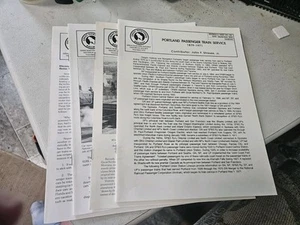 Hojas de referencia Great Northern (GN) 307-310 (4 en total)(usadas) - Imagen 1 de 6