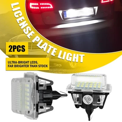 Conjunto de licencia de luz de placa LED para Mercedes Clase C/E/S/CL W204 Benz W221 W212 Foto 1 de 4