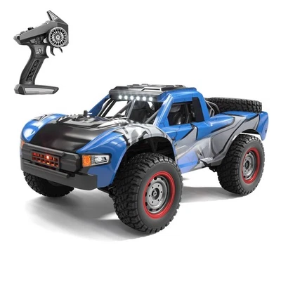 1/14 2.4G 48KM/H 4*4 RC Off Road Vehicle Q130A RTR Car Carbon Brush Motor Lights - Image 1 of 4