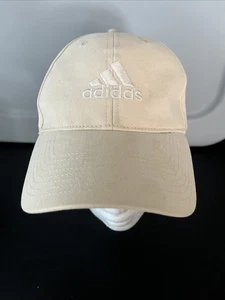 Adidas Baseball Training Unisex Kappe Mütze beige Baumwolle gesticktes Logo gebraucht, in einwandfreiem Zustand - Bild 1 von 7