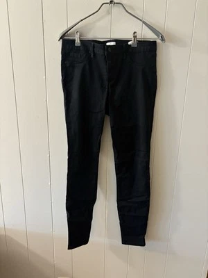 Pantalones vaqueros negros al tobillo Jessica Simpson para mujer talla 12 31 usados en excelente estado O5 Foto 1 de 4