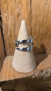 Nr.2 EINZELSTÜCK Silberring Silberbesteck Besteckschmuck Ring sonpladu2016 - Bild 1 von 4