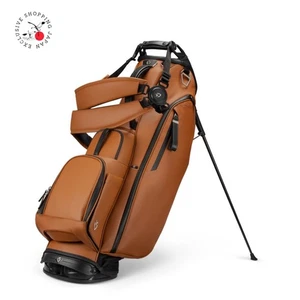 Vessel PLAYER 5.0 Carry Stand Bag V 8.5 x 47" 6-way Double Strap Heritage Brown - Picture 1 of 10